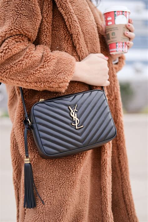 ysl lou camera bag review|ysl lou camera bag celebrities.